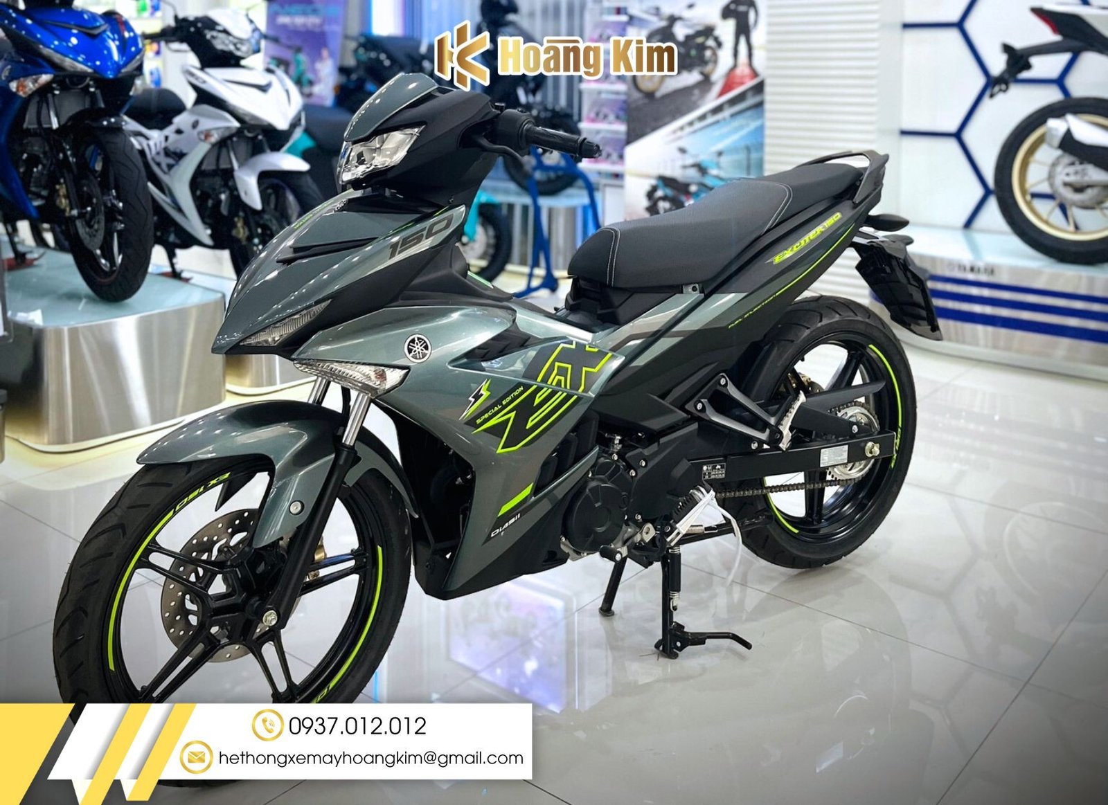 Hình ảnh cập nhật giá xe Exciter 150 tại các đại lý uy tín