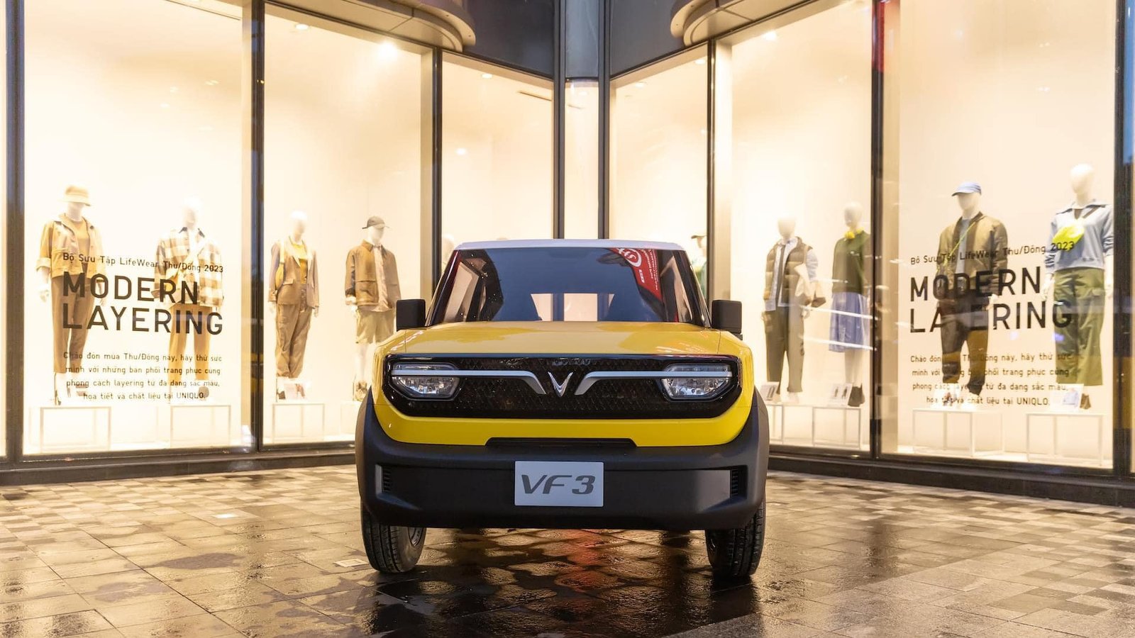 Hình ảnh chi tiết bảng điều khiển và công nghệ bên trong VinFast VF3