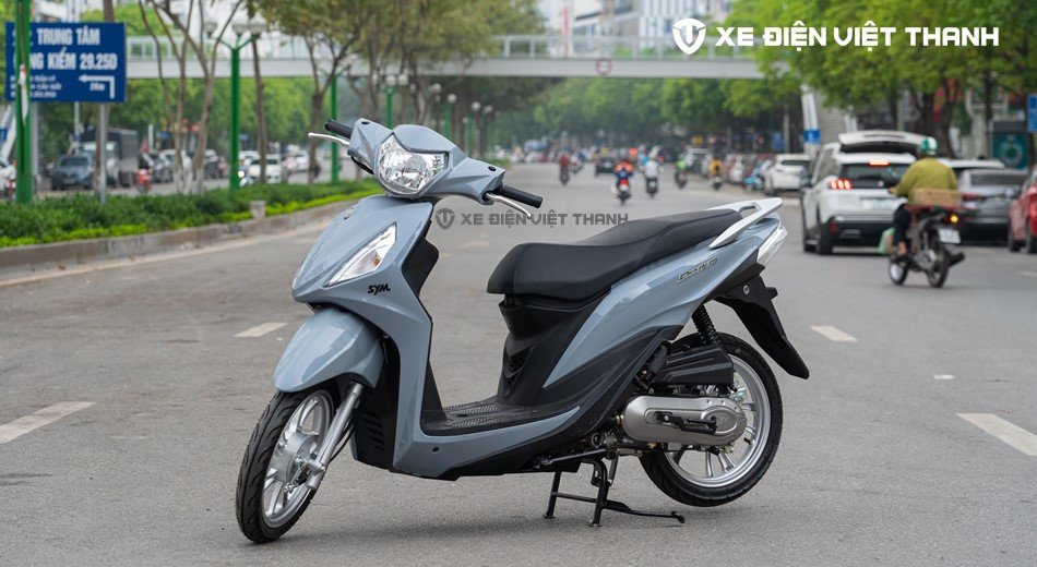 Hình ảnh chi tiết mẫu xe ga SYM Shark 50cc với thiết kế hiện đại