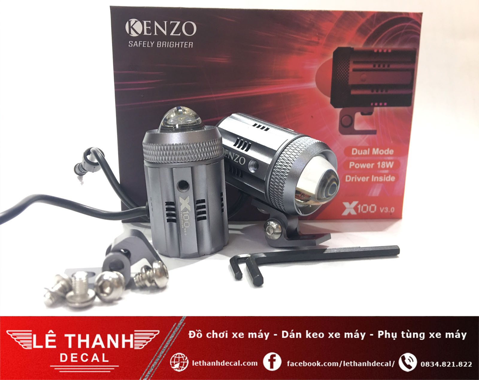 Hình ảnh chi tiết một loại đèn Bi LED Mini có khả năng cắt sáng tốt