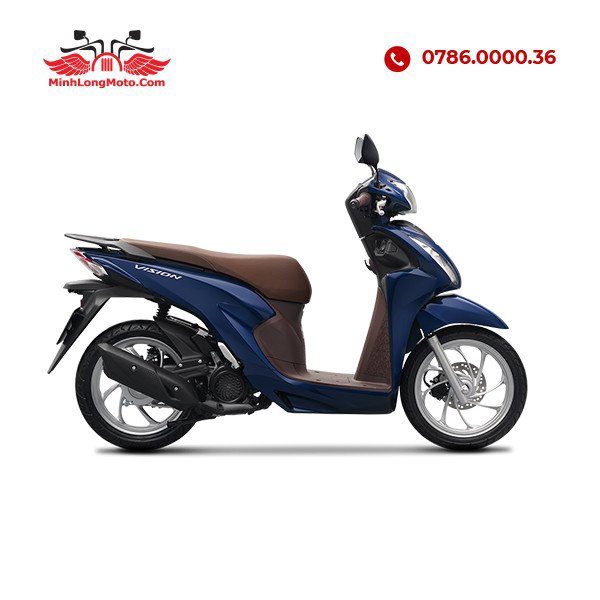 Hình ảnh chi tiết về các màu sơn xe Vision Cao cấp