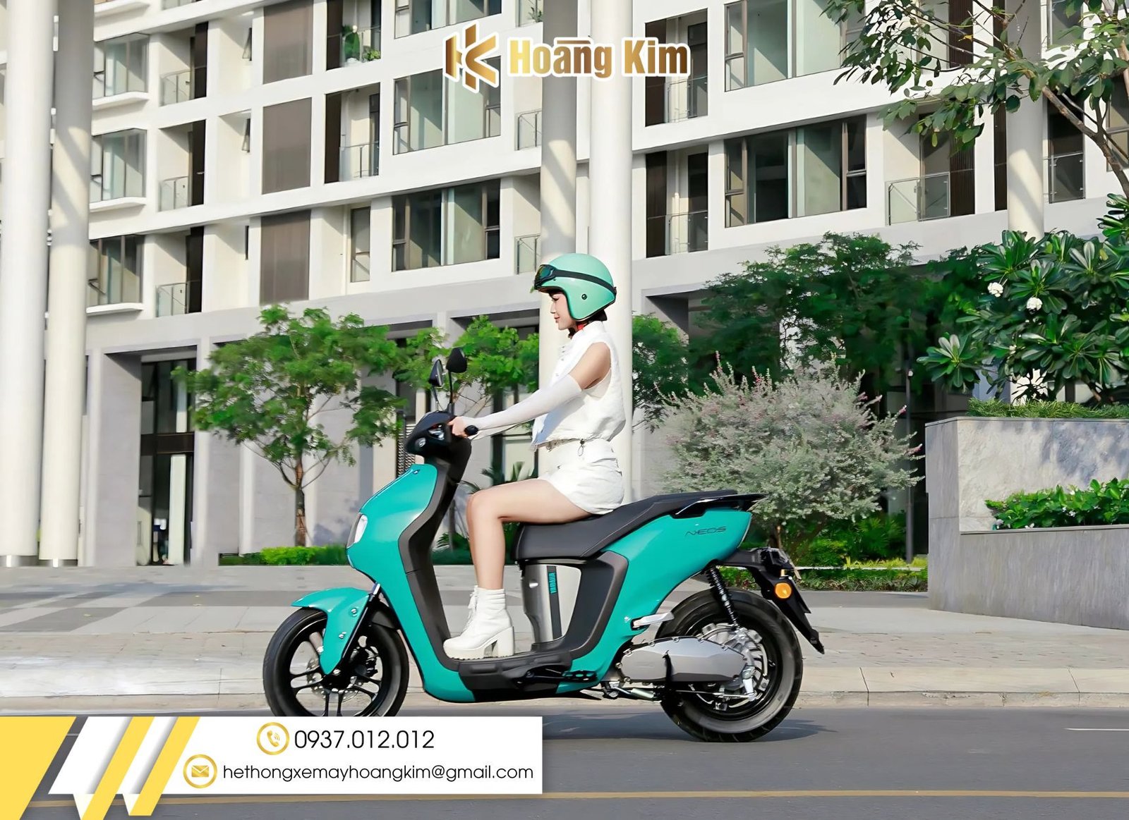 Hình ảnh chi tiết về động cơ điện của xe điện Neos