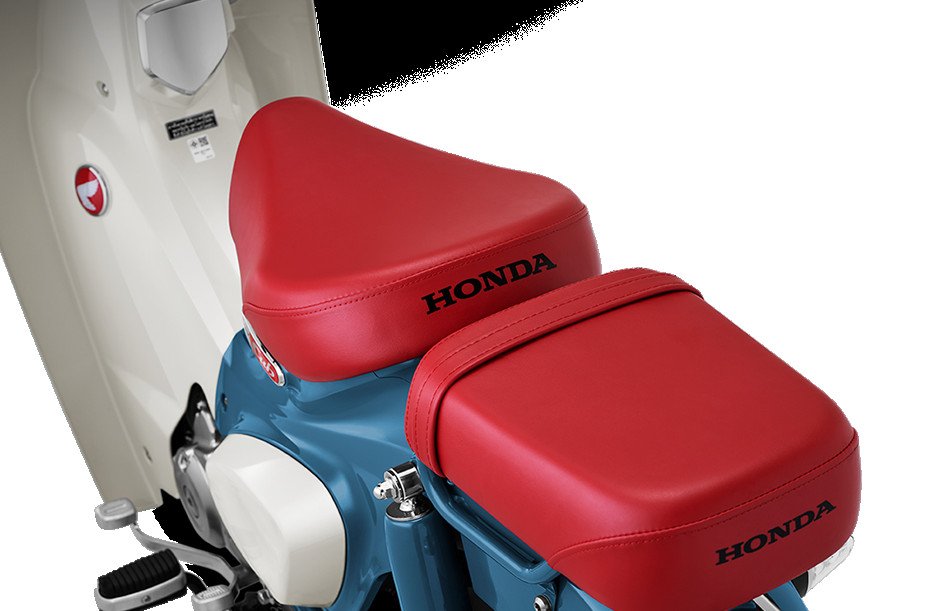 Hình ảnh chi tiết yên xe êm ái trên xe máy cub 125