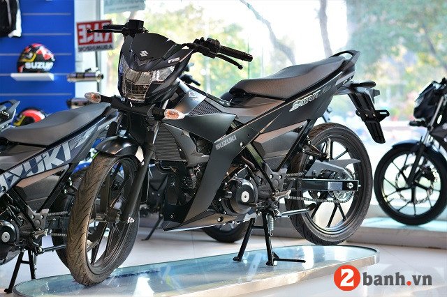 Hình ảnh chiếc Suzuki Satria F150 với màu sắc nổi bật