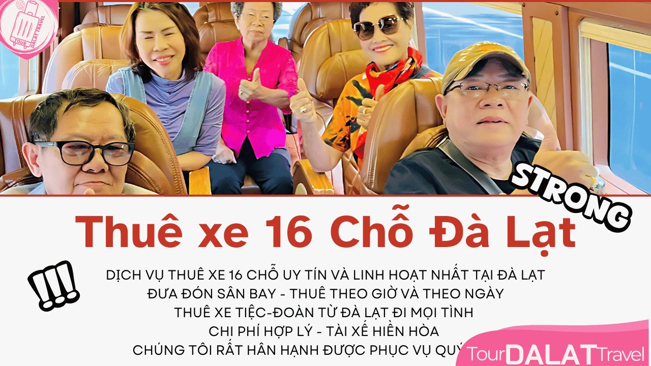 Hình ảnh đại diện đơn vị cho thuê xe du lịch uy tín tại Đà Lạt