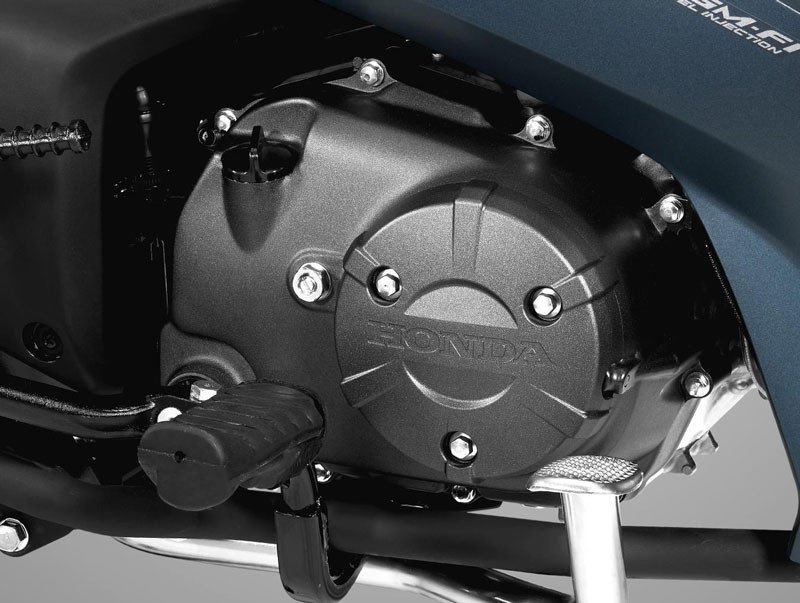 Hình ảnh động cơ 125cc mạnh mẽ và tiết kiệm nhiên liệu của Honda Future