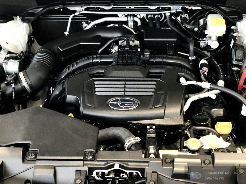 Hình ảnh động cơ Boxer đặc trưng của Subaru Forester