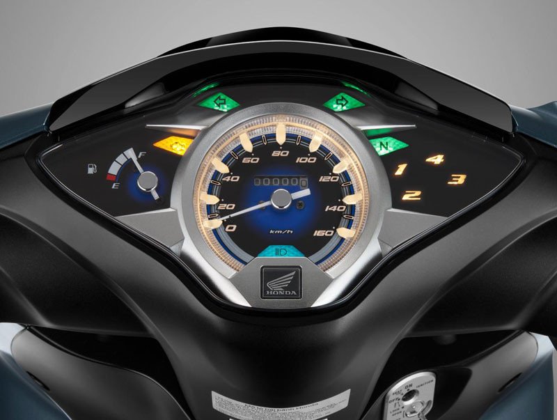 Hình ảnh mặt đồng hồ điện tử hiện đại của Honda Future