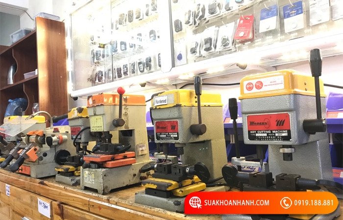 Hình ảnh máy cắt chìa khóa xe máy chuyên dụng