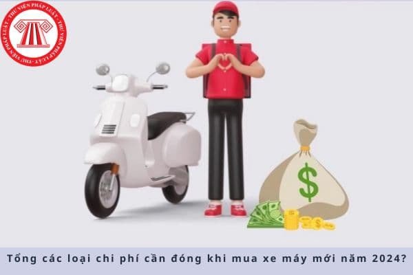 Hình ảnh minh họa các chi phí khi mua xe máy mới