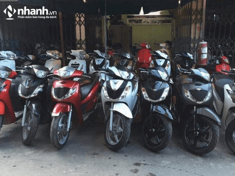 Hình ảnh minh họa các khoản chi phí dự kiến khi mở cửa hàng kinh doanh xe máy cũ