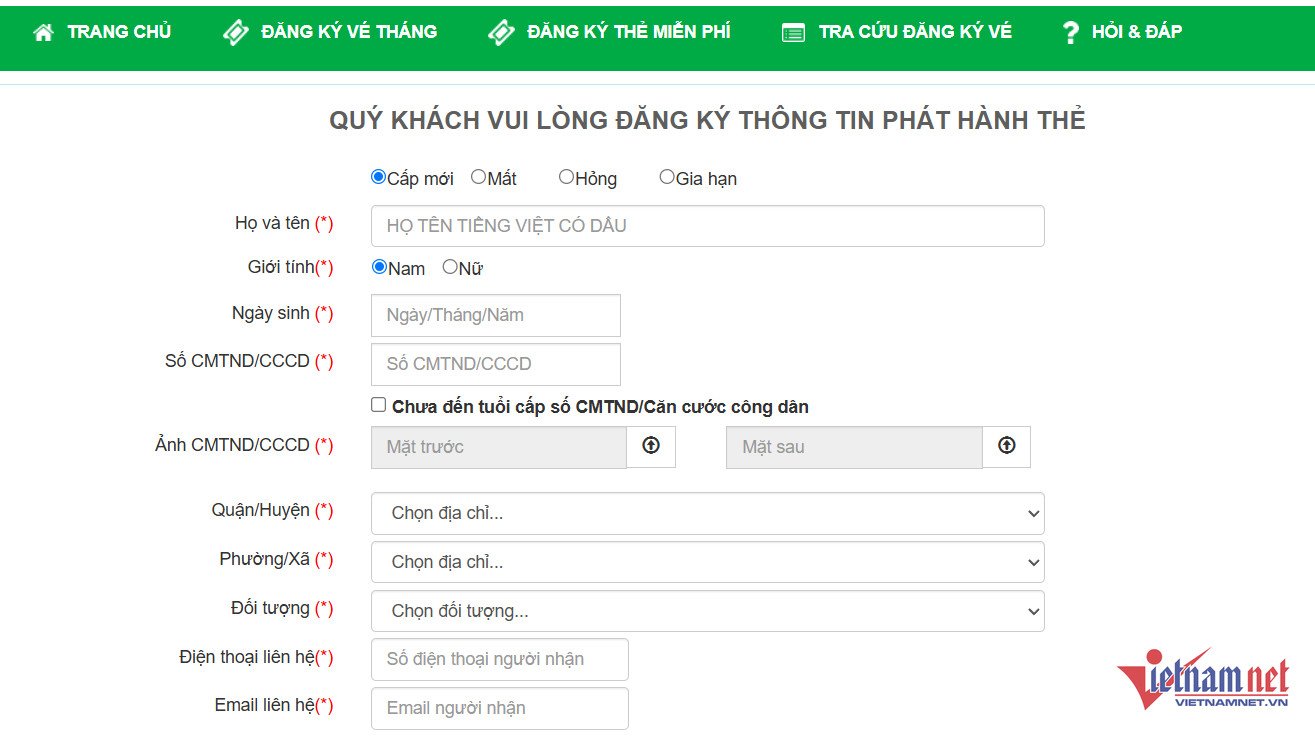 Hình ảnh minh họa các loại giấy tờ cần thiết khi đăng ký thẻ xe buýt ưu đãi