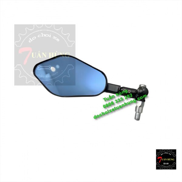 Hình ảnh minh họa các loại gương xe máy thời trang được lắp đặt trên xe