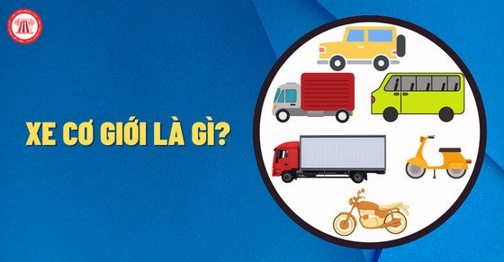 Hình ảnh minh họa các loại phương tiện cơ giới trên đường