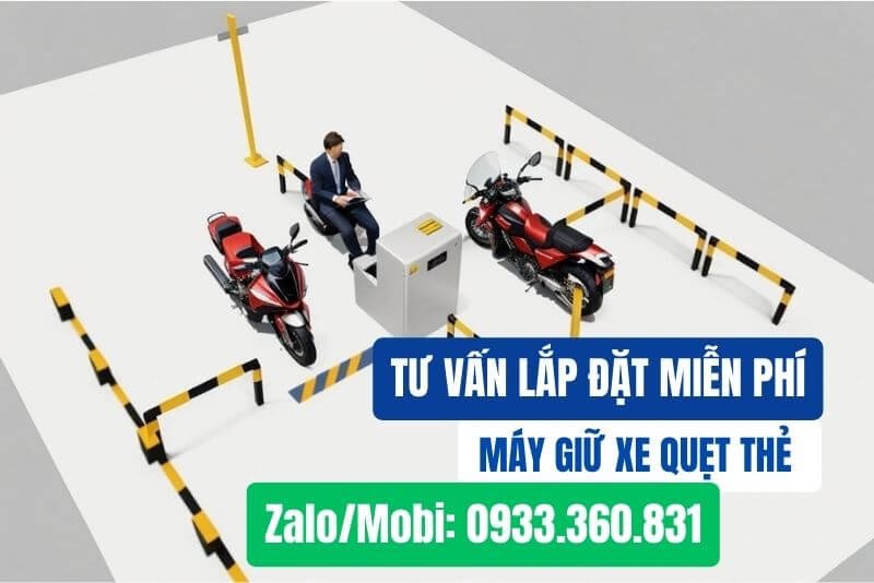 Hình ảnh minh họa các loại thẻ giữ xe máy sử dụng công nghệ chip