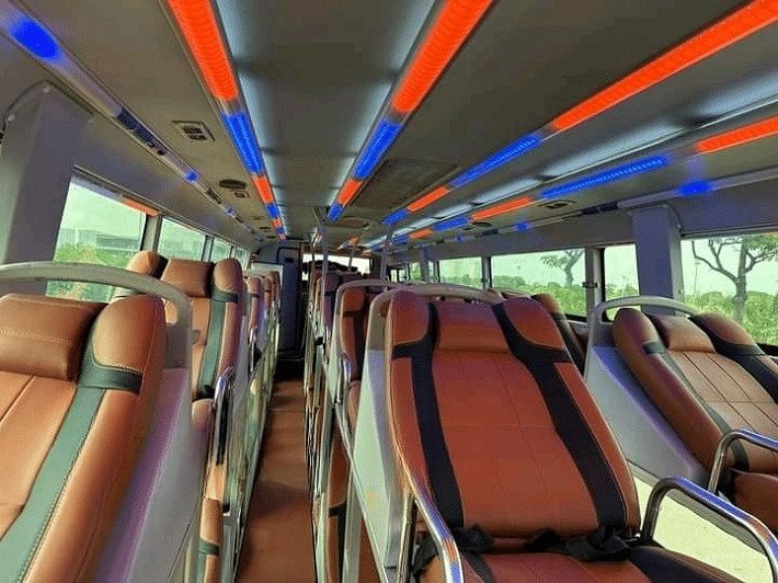 Hình ảnh minh họa các loại xe giường nằm cao cấp của hãng xe Hoàng Long