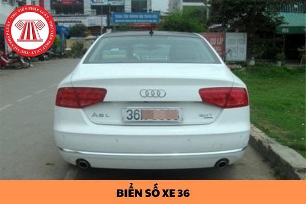 Biển số 36 tỉnh nào