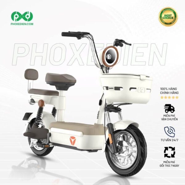 Hình ảnh minh họa các mẫu xe đạp điện Yadea hiện đại và phong cách