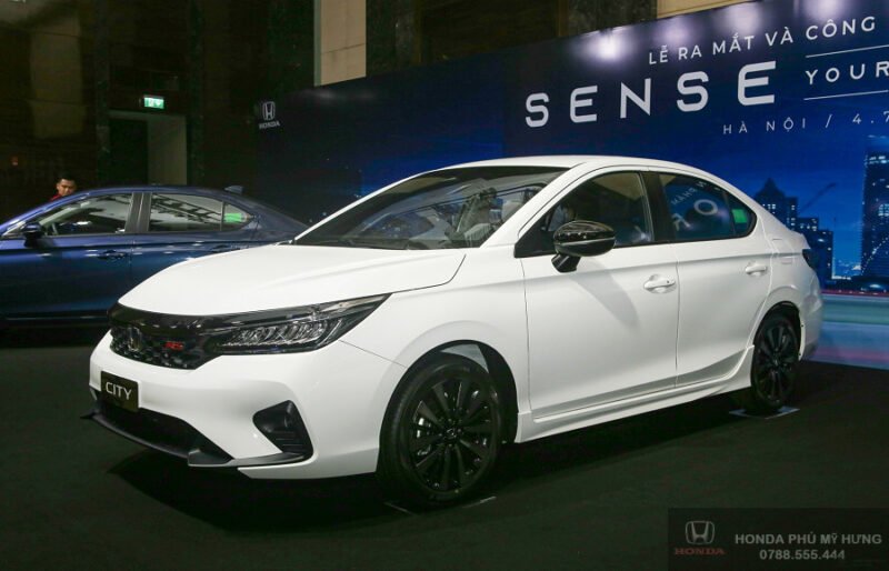 Hình ảnh minh họa các phiên bản của Honda City 2024