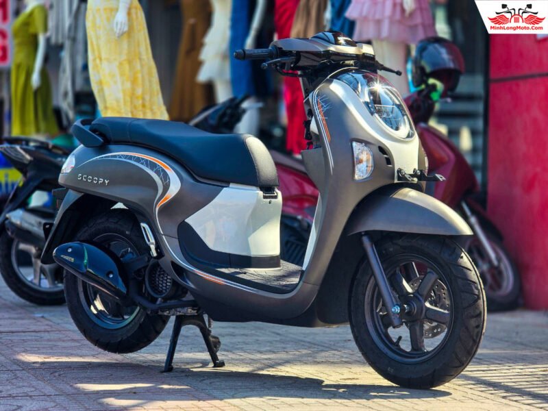 Hình ảnh minh họa các phiên bản màu sắc khác nhau của Honda Scoopy 2025