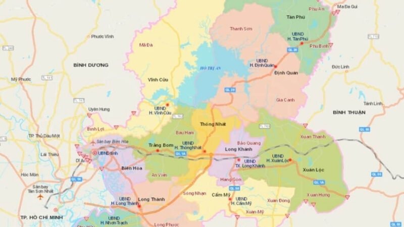 biển số xe 60 ở tỉnh nào