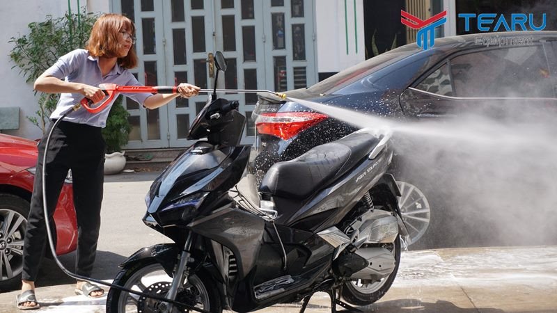 Hình ảnh minh họa chi phí tối thiểu để mở quán rửa xe máy