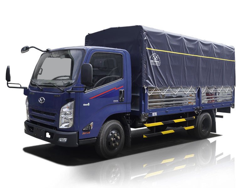 Hình ảnh minh họa chi tiết kỹ thuật khung gầm chắc chắn của xe tải 3 5 tấn