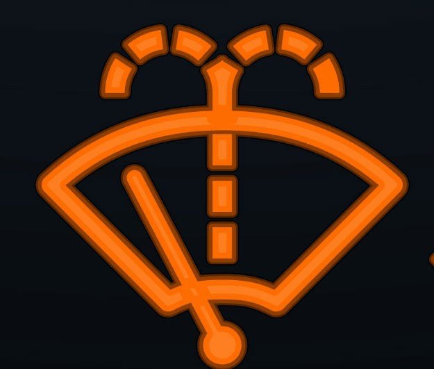 Hình ảnh minh họa đèn báo mức nước rửa kính thấp trên xe ô tô