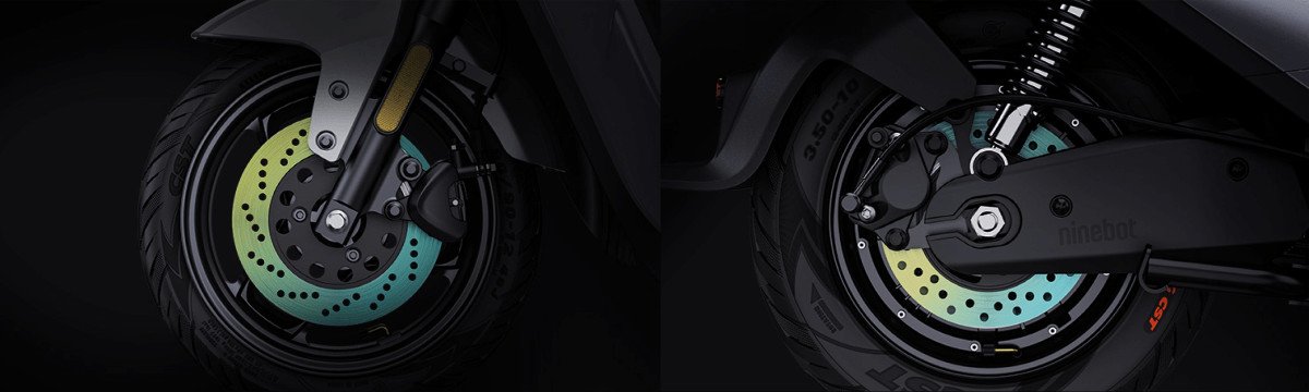 Hình ảnh minh họa khung xe được nâng cấp của xe máy điện Xiaomi