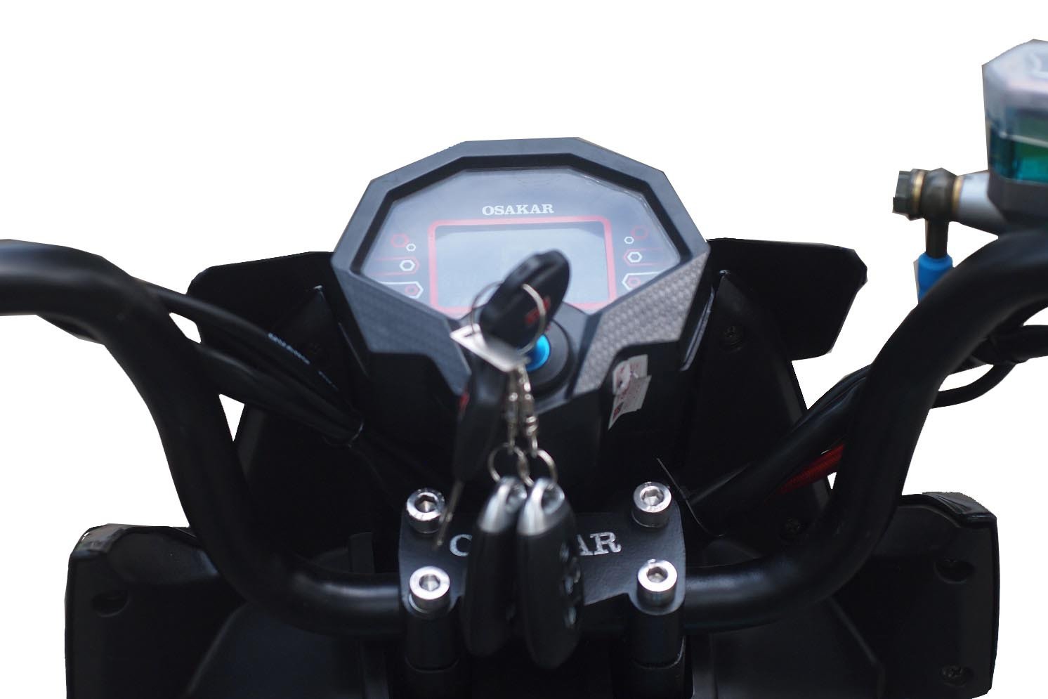 Hình ảnh minh họa màn hình điều khiển LCD của xe máy điện Osakar Xmen Pro