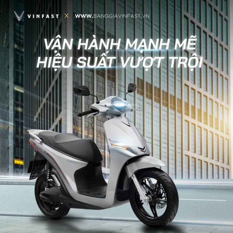 Hình ảnh minh họa mẫu xe Feliz S với khả năng vận hành mạnh mẽ trên đường