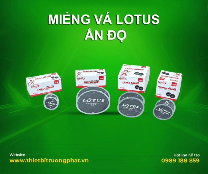 Hình ảnh minh họa một bộ dụng cụ vá lốp xe máy cơ bản