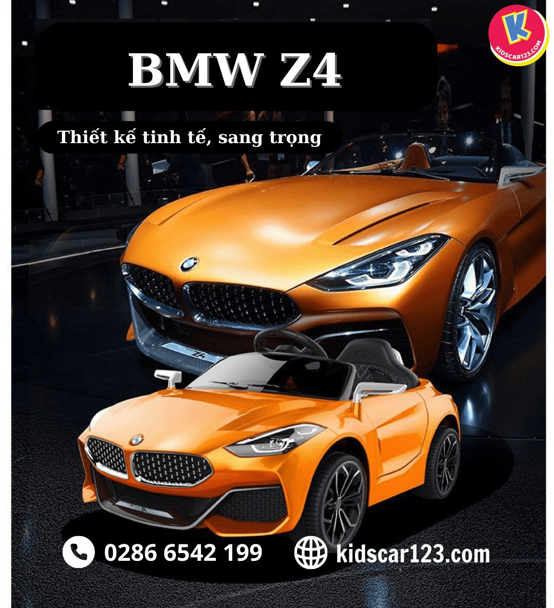 Hình ảnh minh họa một chiếc xe điện SUV hai chỗ ngồi màu trắng