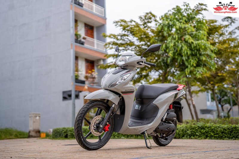 Hình ảnh minh họa một chiếc xe Honda Vision đời mới với thiết kế hiện đại