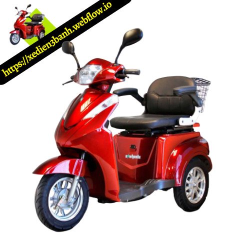 Hình ảnh minh họa một chiếc xe máy 3 chỗ đang di chuyển ổn định trên đường