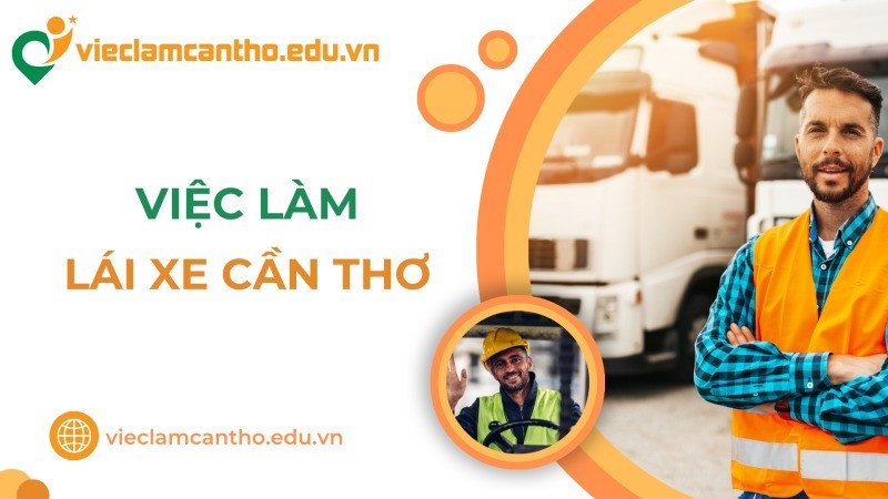 Hình ảnh minh họa một chiếc xe tải đang di chuyển trên đường phố Cần Thơ