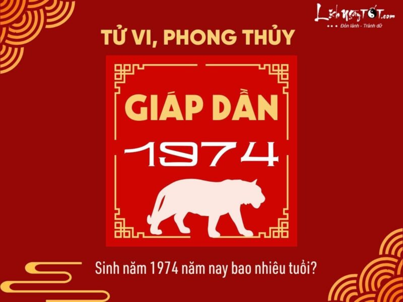 Hình ảnh minh họa người tuổi Giáp Dần sinh năm 1974