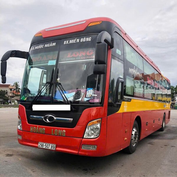 Hình ảnh minh họa nội thất xe khách cao cấp của hãng xe Hoàng Long