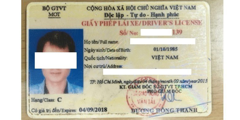 Hình ảnh minh họa quy trình làm lại bằng lái xe đã hết hạn