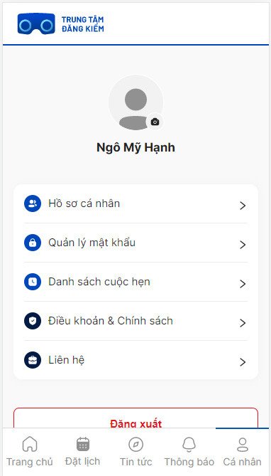 Hình ảnh minh họa theo dõi và hủy lịch hẹn đăng kiểm