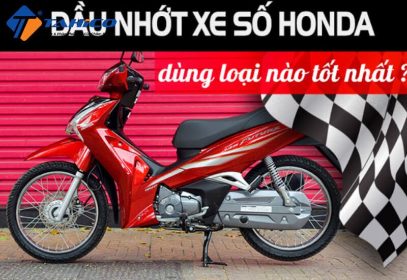 Hình ảnh minh họa thông tin giá thay dầu xe máy Honda mới nhất cho xe số