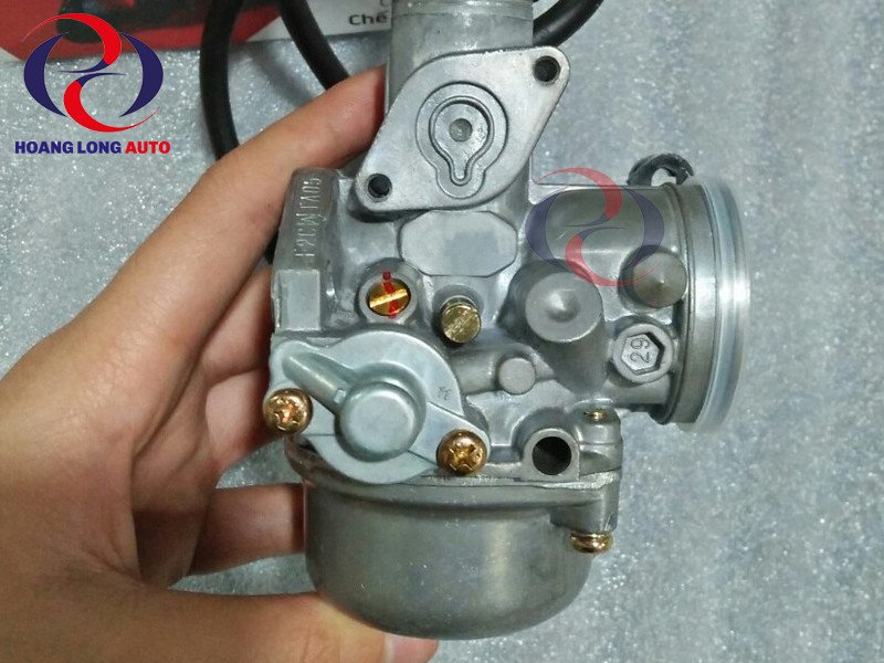 Hình ảnh minh họa về cơ chế hoạt động của động cơ xe máy ở chế độ không tải