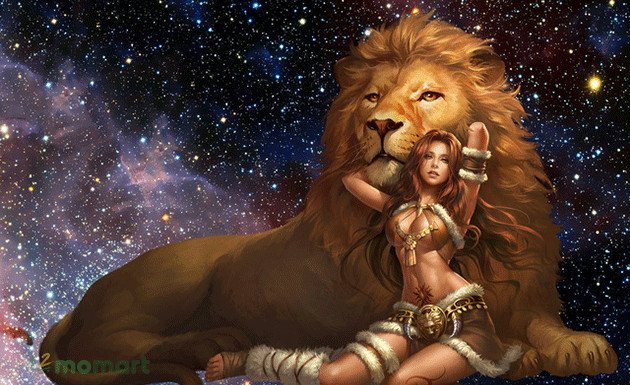 Hình ảnh minh họa về sự cân bằng giữa cái tôi và tình yêu của cung Sư Tử