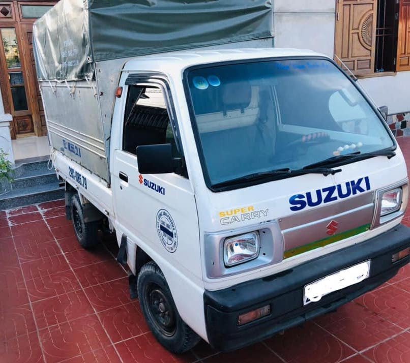 Hình ảnh minh họa xe tải Suzuki 500kg cũ đời 2008 với các loại thùng khác nhau