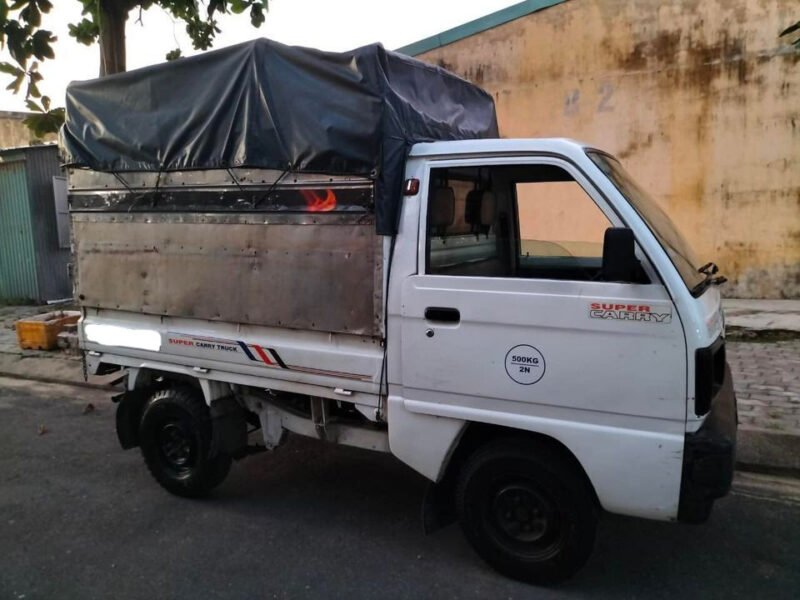 Hình ảnh minh họa xe tải Suzuki 500kg cũ thùng bạt đời 2007