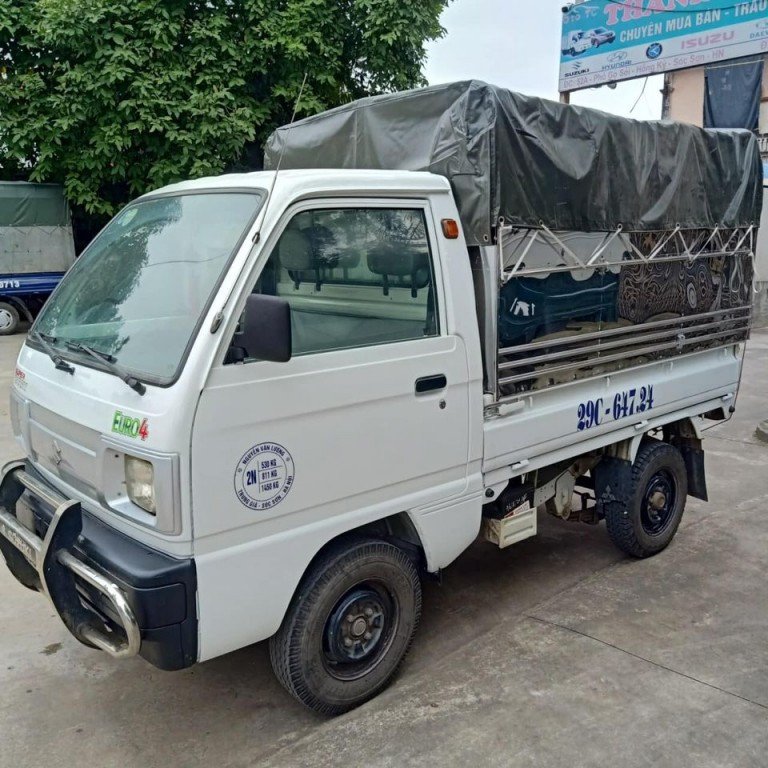 Hình ảnh minh họa xe tải Suzuki 500kg đời 2015 thùng bạt và thùng kín