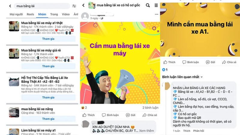 Hướng dẫn chi tiết thủ tục mua bằng lái xe A1 hợp lệ Hình ảnh mô phỏng một người đang kiểm tra thông tin giấy phép lái xe trên thiết bị điện tử
mua bằng lái xe A1