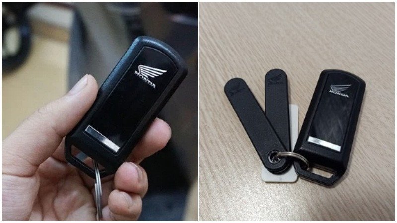 Hình ảnh mô tả các dây điện dưới yên xe máy cần được đấu nối