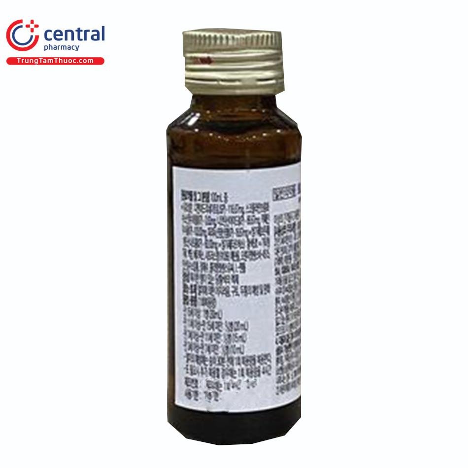 Hình ảnh mô tả các thành phần trong thuốc chống say xe Hàn Quốc