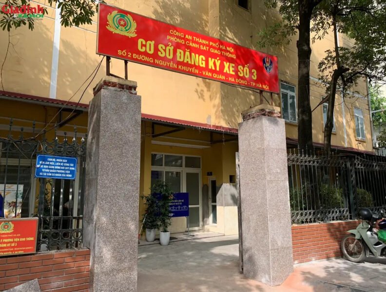 Hình ảnh mô tả cấu trúc và ký hiệu biển số xe máy điện tại Việt Nam